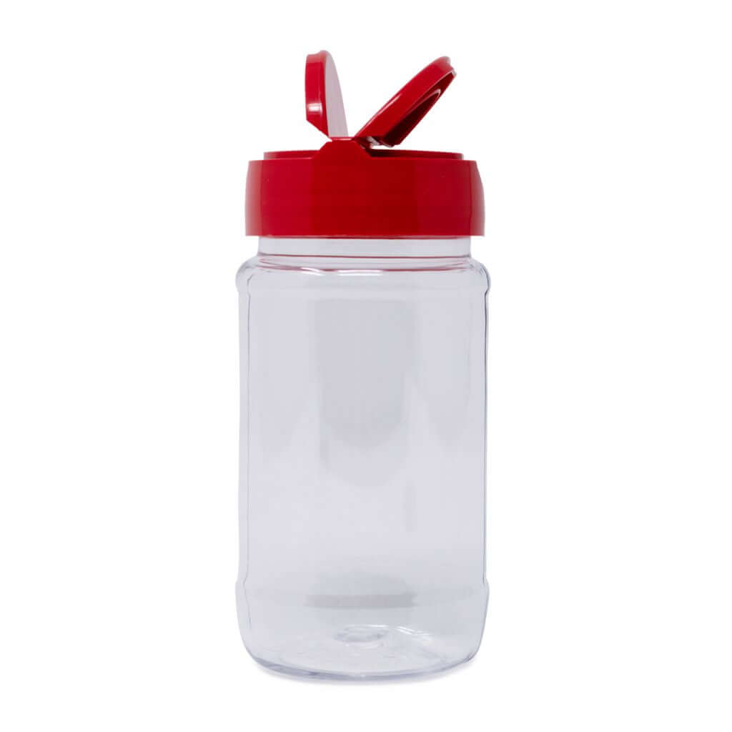 8 fl oz Plastic Spice Jars with Caps