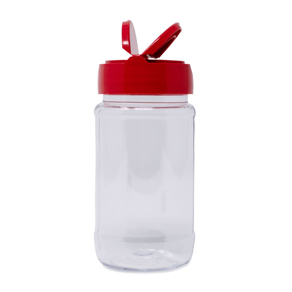 8 Fl Oz Empty Plastic Spice Jars with Caps