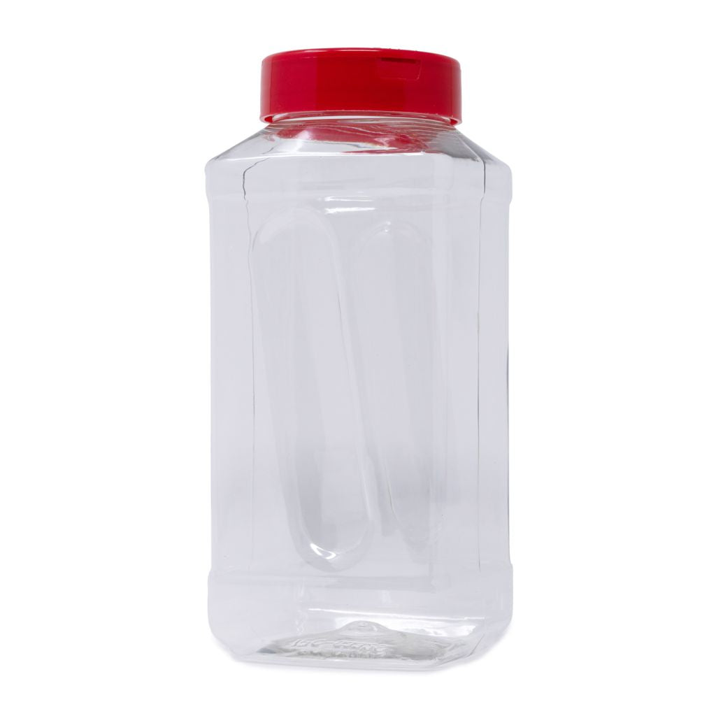 32 fl oz Empty Plastic Spice Jar with Caps