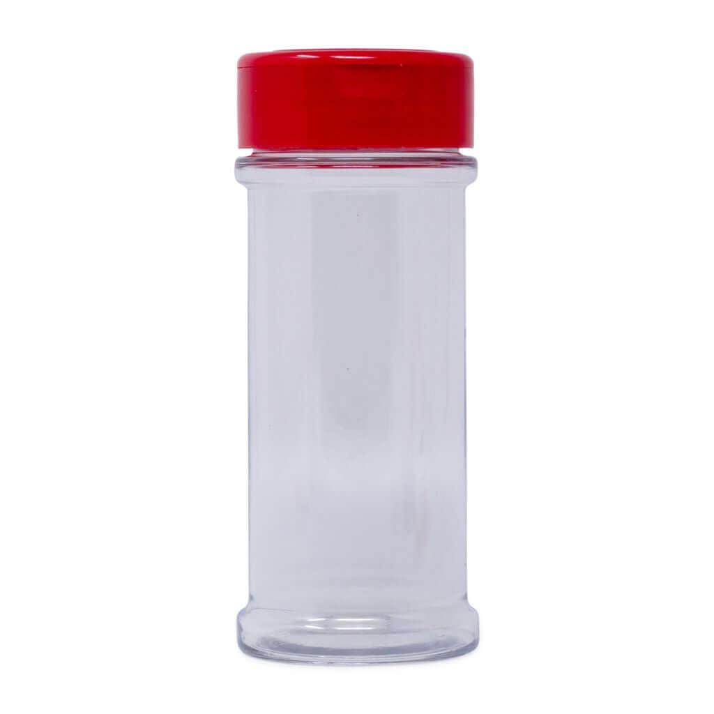 Spice Jars - 8 oz Clear PET Plastic Spice Jar