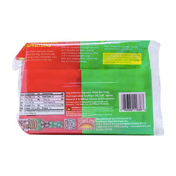 Ass Kickin' Chile Lime Popcorn