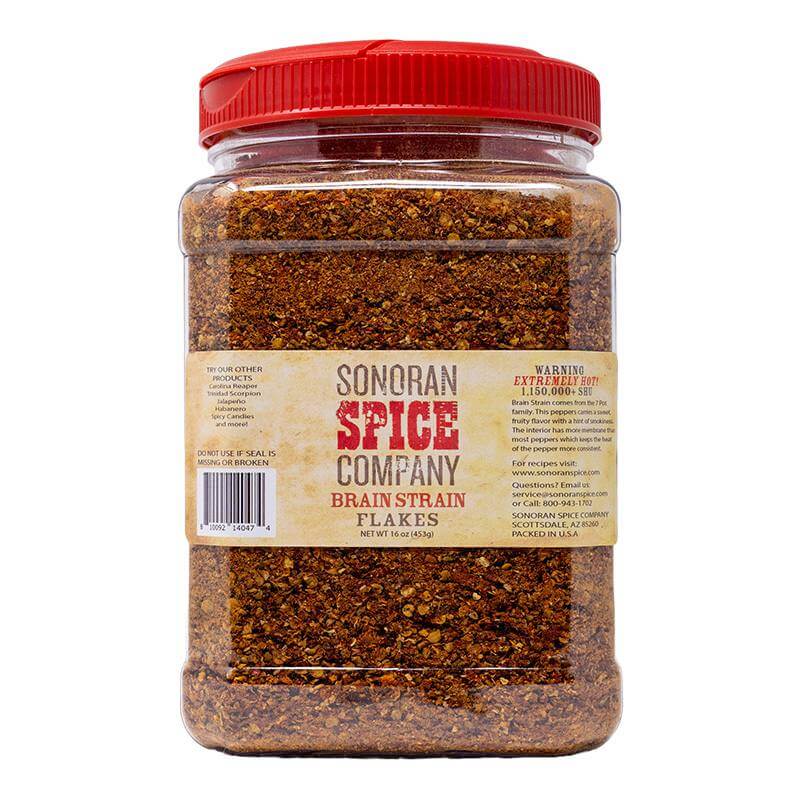 7 Pot Brain Strain Pepper Flakes 16 Oz