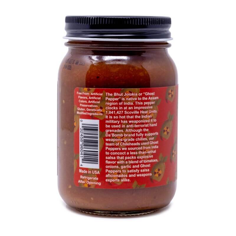 Da Bomb Ghost Pepper Salsa