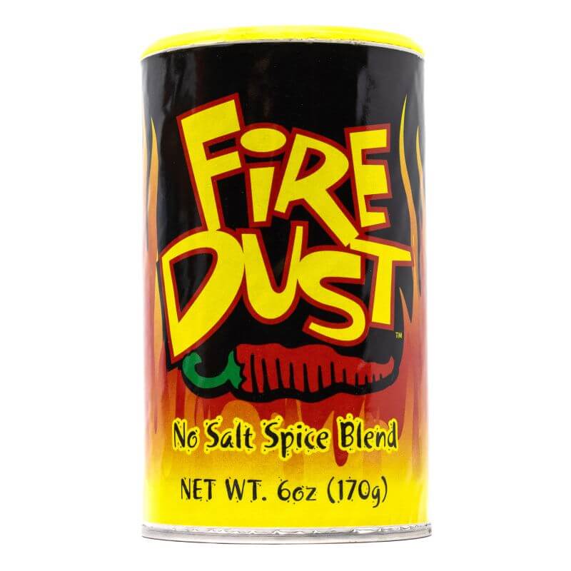 CaJohn's Fire Dust Habanero No Salt Spice Blend Seasoning