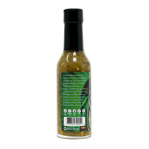 Heartbreaking Dawns The Green Verde Hot Sauce Hot Sauce Heartbreaking Dawn's 