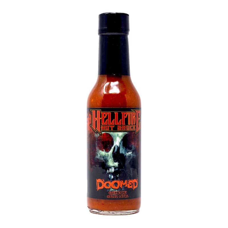 Hellfire Doomed avec 6.66 Million SHU extrait de piment - Shack a Sauce