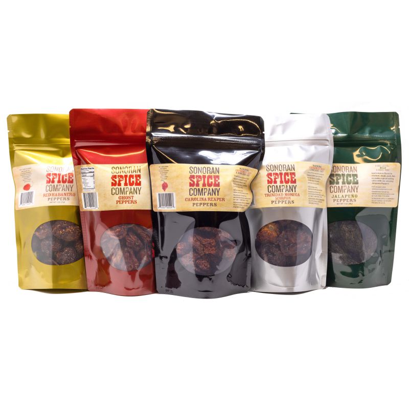 Hot Peppers 5 Pack - Sonoran Spice