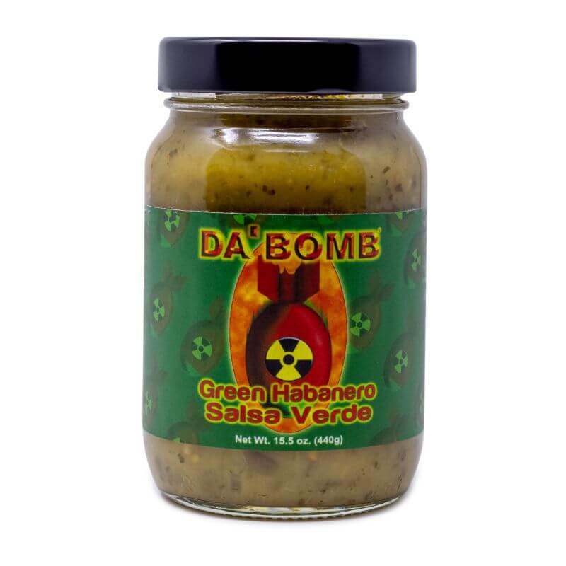 Da Bomb Green Habanero Salsa Verde