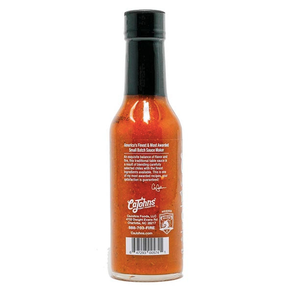 CaJohns Classic Small Batch Ghost Pepper Hot Sauce Hot Sauce CaJohns Fiery Foods Co. 