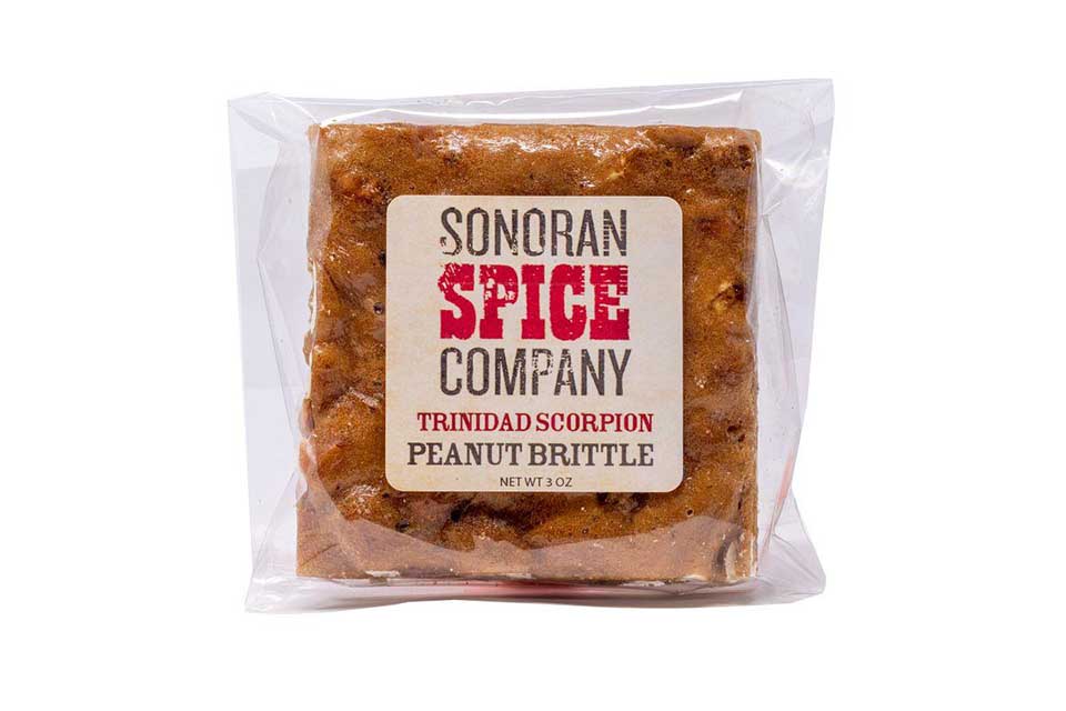 Trinidad Scorpion Peanut Brittle