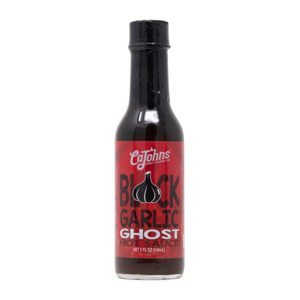 Buy CaJohns Black Garlic Ghost Pepper Hot Sauce Sonoran Spice