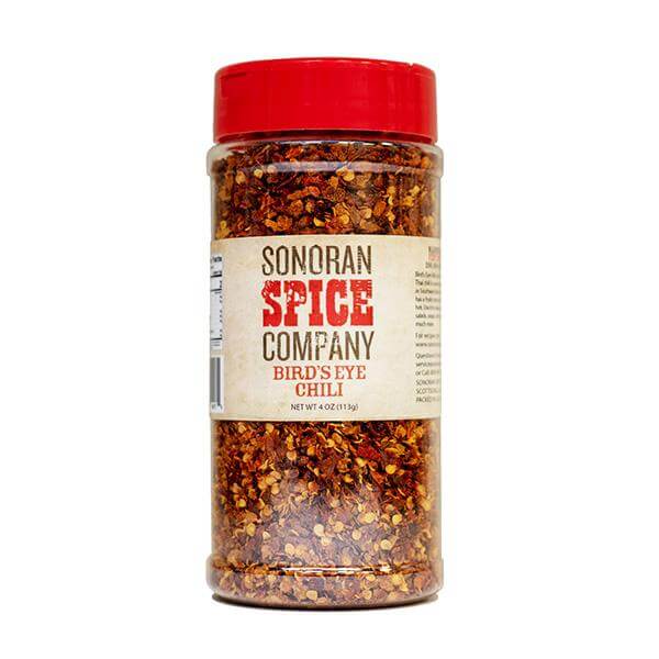 Bird&#39;s Eye Chili Flakes birds eye pepper Sonoran Spice 4 Oz 