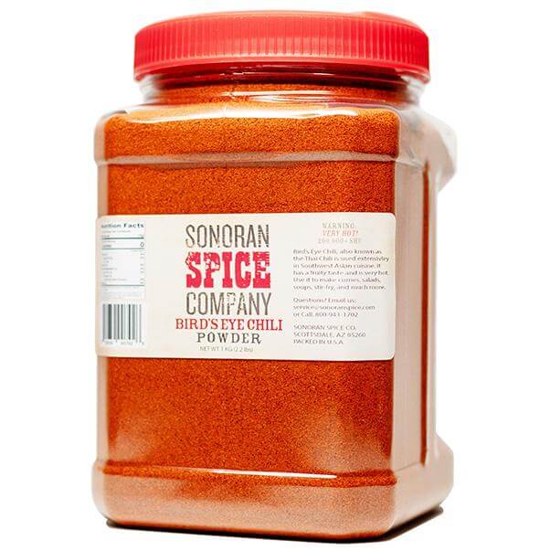 Bird&#39;s Eye Chili Powder Bird&#39;s Eye Pepper Powder Sonoran Spice 1 Kg 