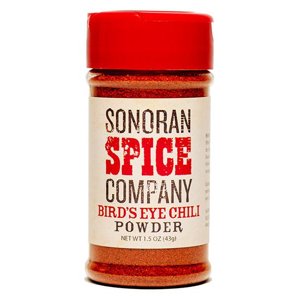 Bird's Eye Chili Powder Bird's Eye Pepper Powder Sonoran Spice 1.5 Oz 