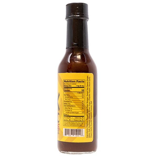 CaJohns Black Garlic Chipotle Hot Sauce 5 fl oz Glass Bottle