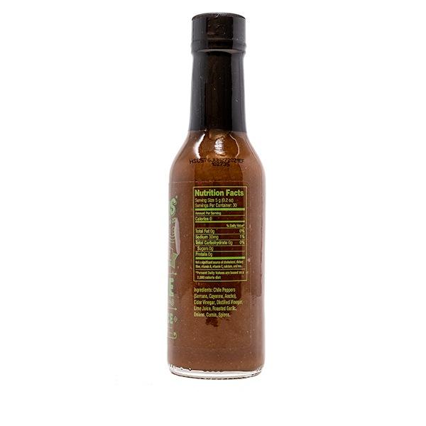 CaJohn's Classic Chile Lime Taco Sauce All Natural Ingredients