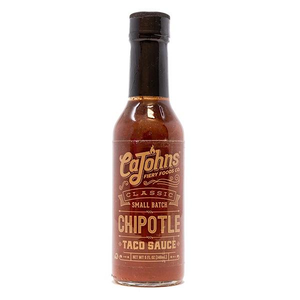 CaJohns Classic Small Batch Chipotle Taco Sauce Hot Sauce CaJohns Fiery Foods Co. 