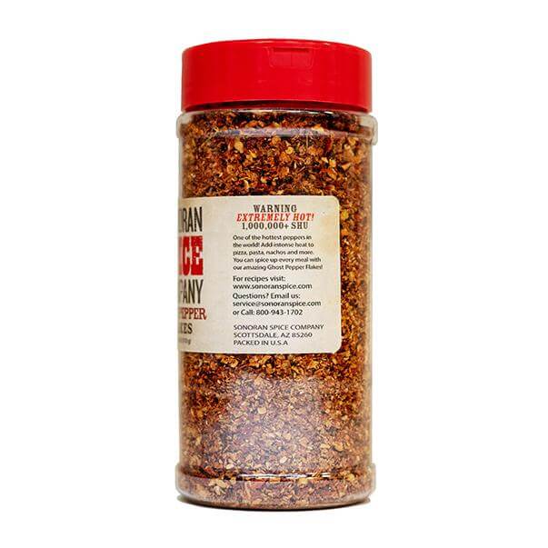 Ghost Pepper Flakes (Bhut Jolokia) - 4 Oz | Sonoran Spice