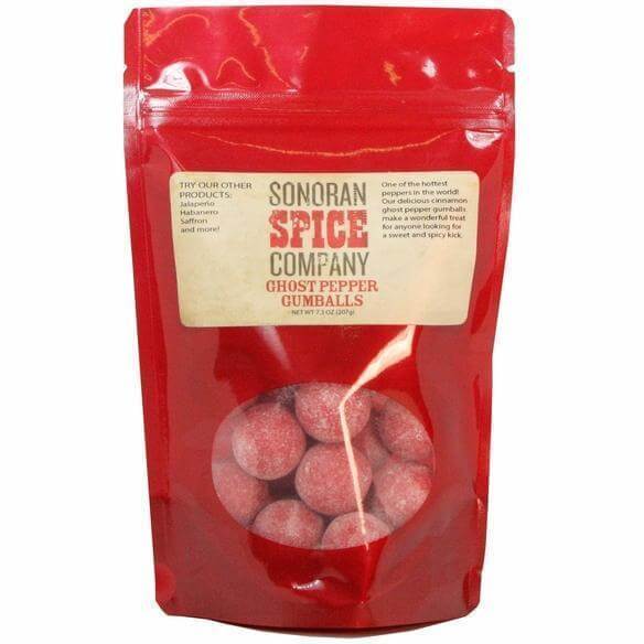 Ghost Pepper Spicy Candy Gumballs - 25 Count