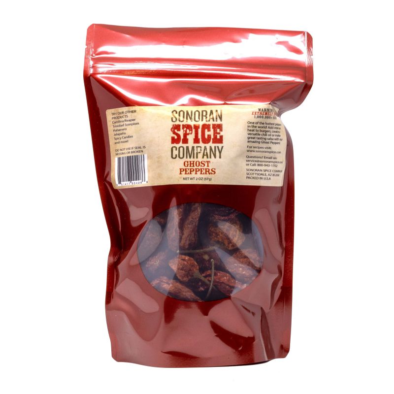 Sonoran Spice Carolina Reaper, Trinidad Scorpion, Ghost Pepper 1 oz Flakes Gift Box