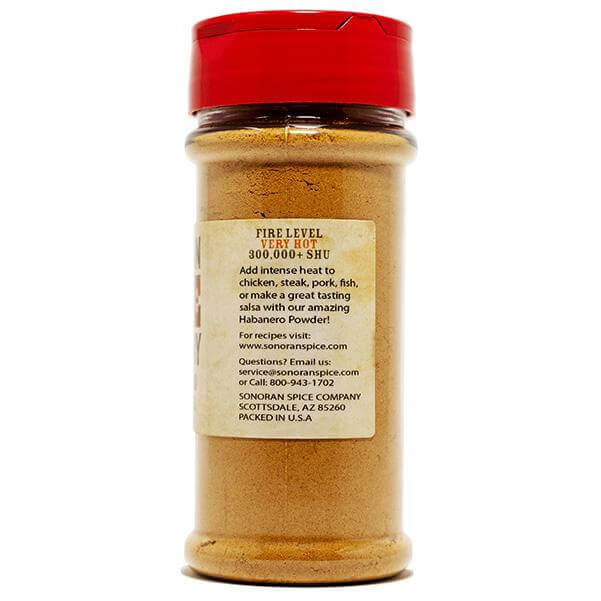 Habanero Pepper Powder Made From Pure Ground Habanero Chili Sonoran