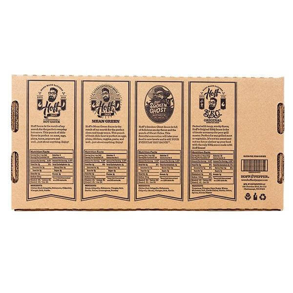 Hoff's 4-Pack Mini Flask Gift Box Spice Gift Sonoran Spice 