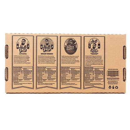 Hoff's 4-Pack Mini Flask Gift Box Spice Gift Sonoran Spice 