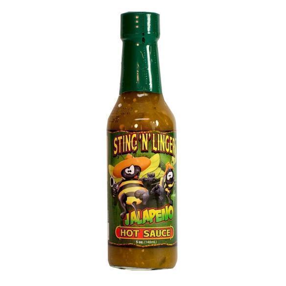 Jalapeno Hot Sauce Hot Sauce Sting N' Linger 