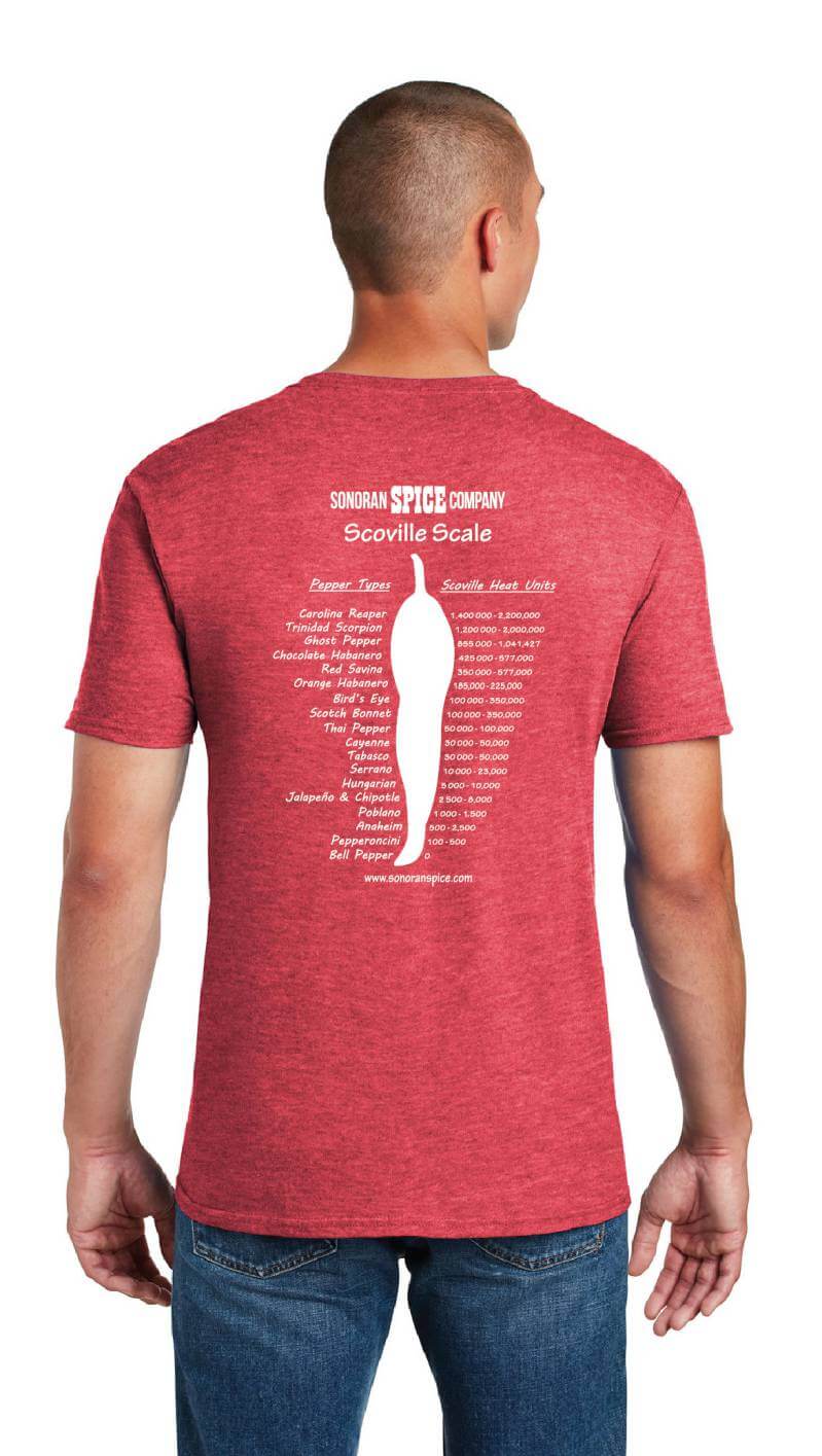 Sonoran Spice Salmon T-Shirt Back