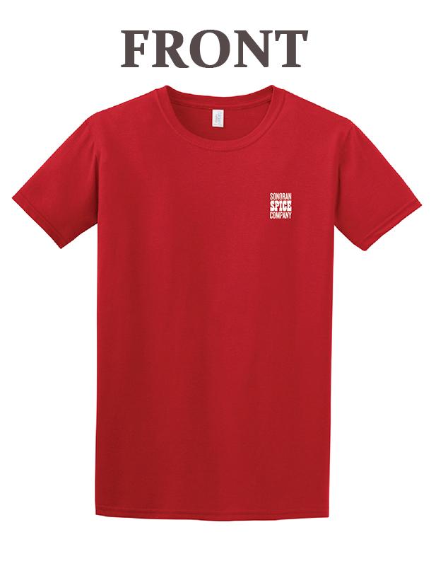 Sonoran Spice Pepper T-Shirt Sonoran Spice S Red 